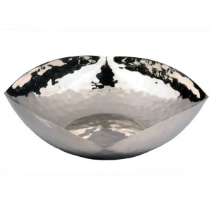 Darby Home Co Jonquil Hammered Salad Bowl DBHM4140